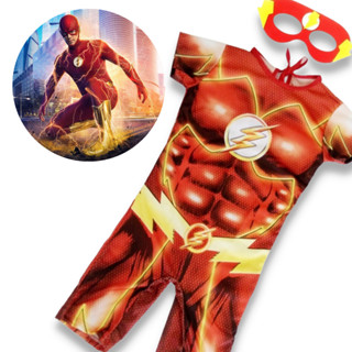 Fantasia Tematica Infantil Flash Super Herois Imperdivel
