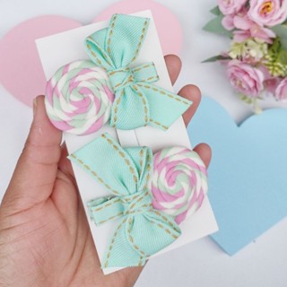 hair clips pirulito infantil/parzinhos pirulito em Oferta na Shopee
