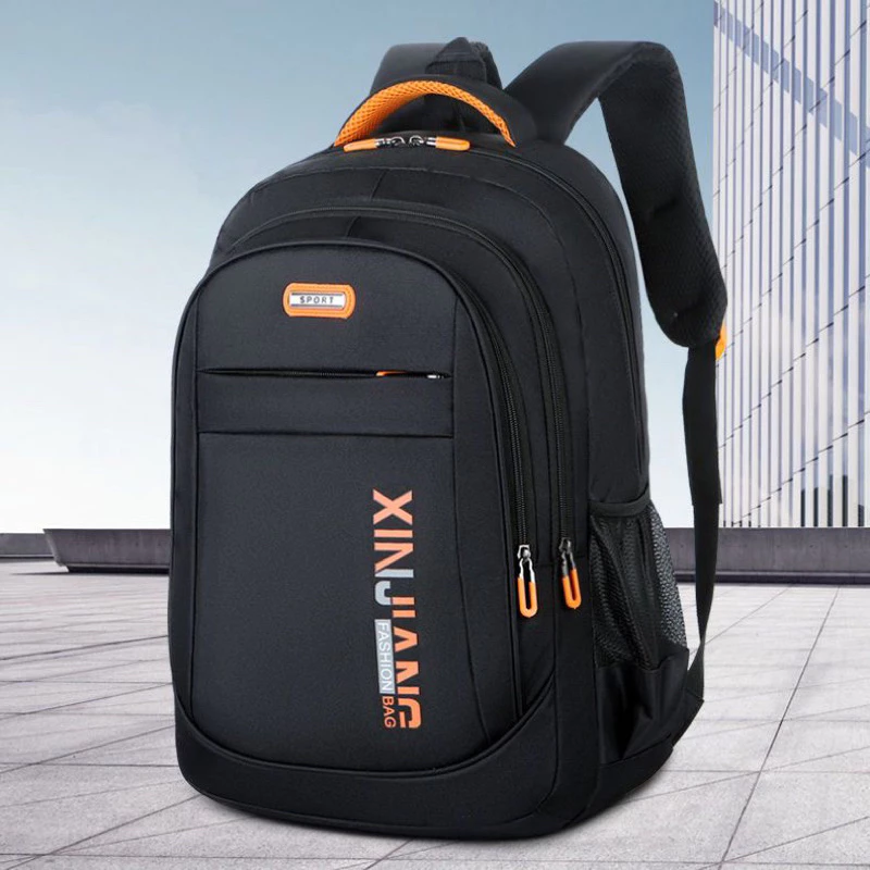 Mochila Masculina Bolsa Prova D'água Mochila escolar — imagem 1