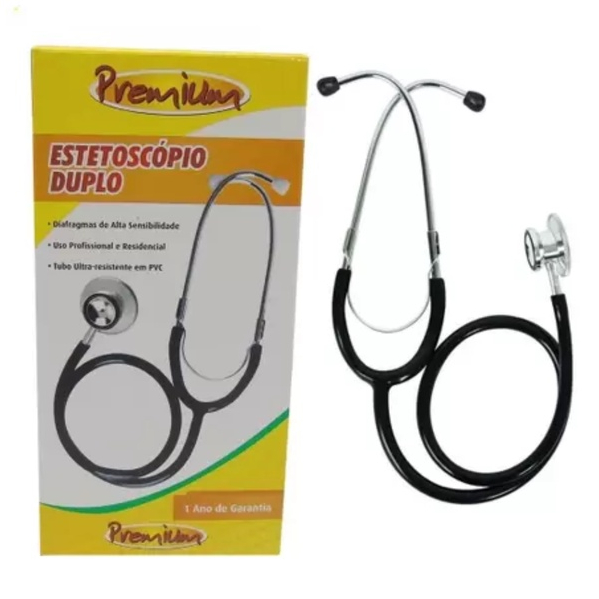 Estetoscópio Duplo - PREMIUM