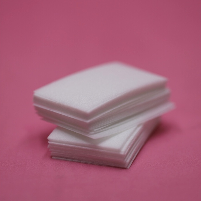 Algodão Prensado Com 500 Unidades Para Limpeza De Unhas De Gel