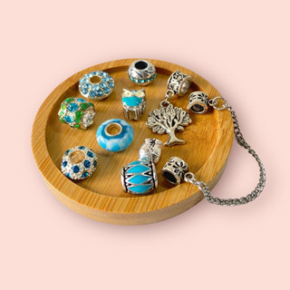 10 Berloque separador para pulseiras tipo Vivara, Pandora, jolie,