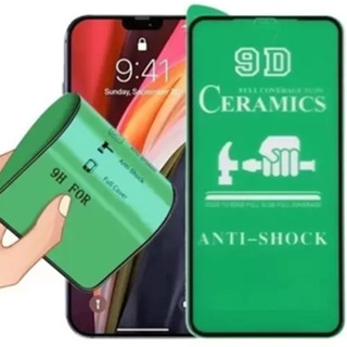 Película Cerâmica Frontal Gel Flexível 3D/9D Para Qualquer iPhone Para iPhone 11 , 12 , 13 14 Pro , Max , X , XS , XR , 6 , 6S , 7 , 8 Plus