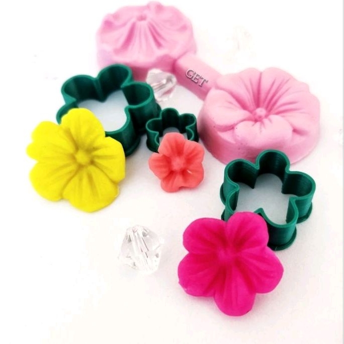 Molde Frisador FLOR DE CEREJEIRA (OU) CORTADORES EM PLA.