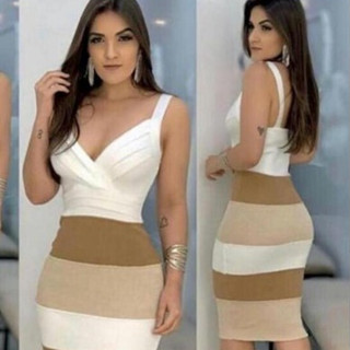 Vestido Tricô Tricot Modal Modelador Musa Clássica