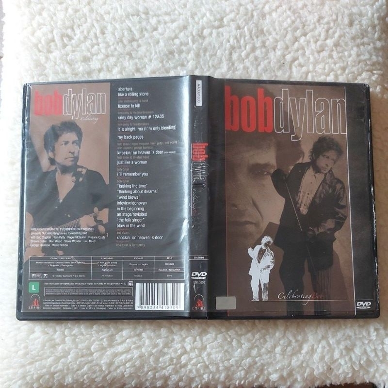 DVD Bob Dylan Celebrating Bob