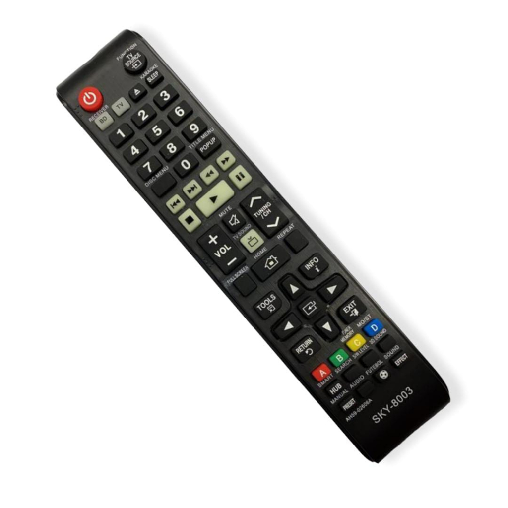 Controle Remoto Home Theater Blu-ray Tv Samsung  Ah59-02606a