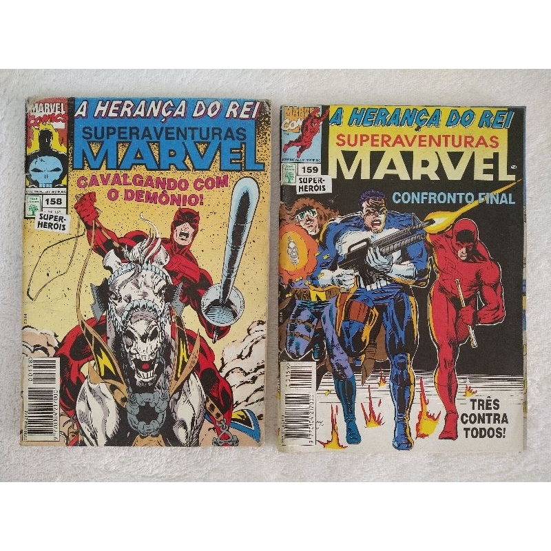 Superaventuras Marvel: A Herança do Rei - n°158 e n°159