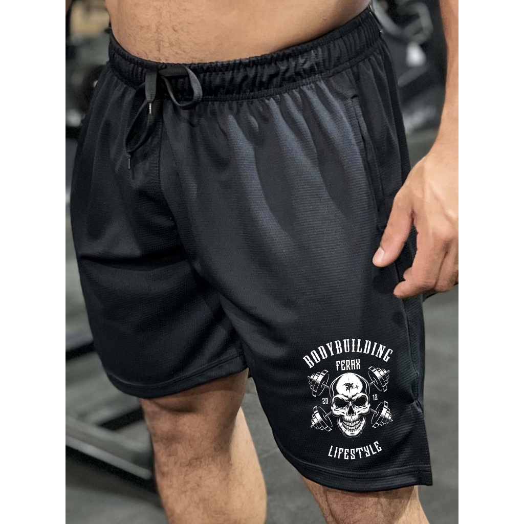 Shorts Bermuda Dryfit Com Bolso