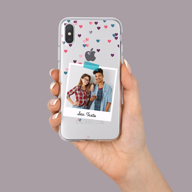 Capa Capinha de Celular Polaroid com Friends