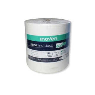 600 Panos Multiuso Tipo Perfex Azul e Branco  - (240m - 180m) em Oferta na Shopee