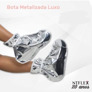 Bota Metalizada para os Pés Bota Manicure Bota Pedicure Spa dos Pés em Oferta na Shopee