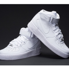 Nike air force hot sale branco cano alto