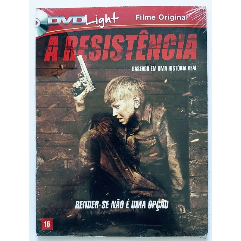 Dvd A Resistência,  Render-se Não É Uma Opção - Lacrado e Original. (RARIDADE) dvd light.
