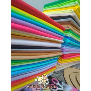Feltro Santa Fé 100cm x 140cm Liso Diversas Cores