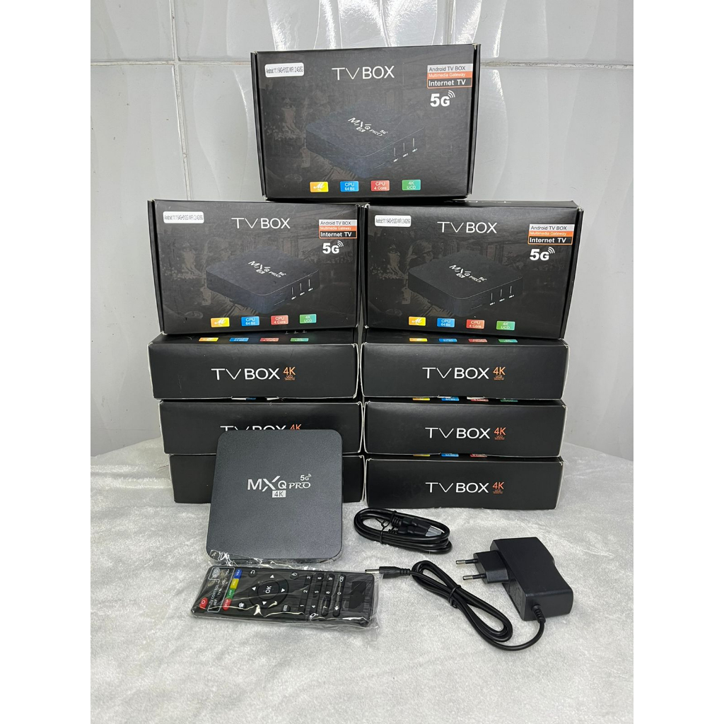 RK1500 Smartv Box MXQPRO 4k 5G Wi-fi 512GB 64 Ram Android 11.1 Desbloqueado 1 Ano Garantia Envio Imediato