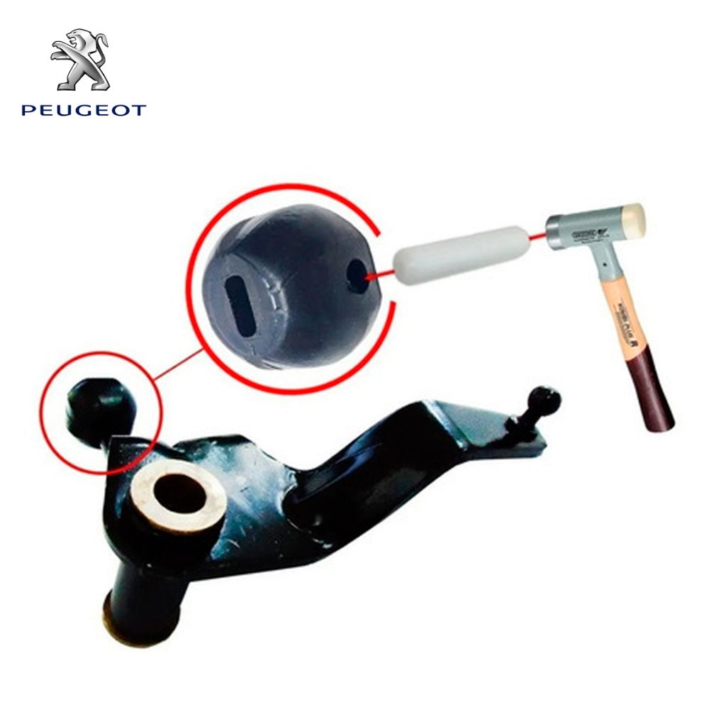 Bucha Inferior Alavanca Câmbio Peugeot 206 207 306 Berlingo lt2270