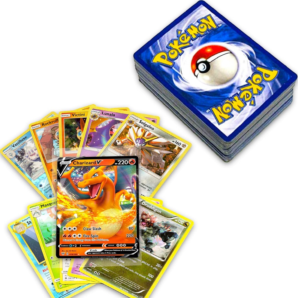 Lote Pack 100 Cartas Pokémon Aleatórios Sem Nenhuma Repetida em Promoção na  Americanas
