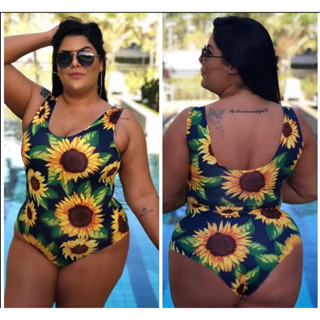 Maio Feminino praia Plus Size - Maiô feminino