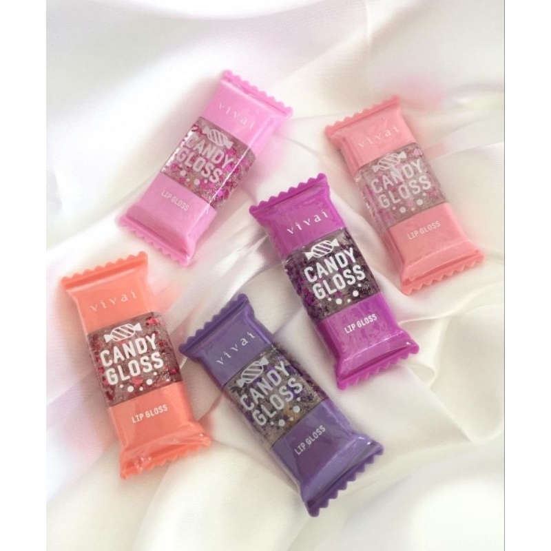 Lip Gloss Candy Infantil Teen Vivai Gloss Bala Shopee Brasil