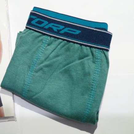 Cueca Boxer torp infantil M = 6a8 anos algodão qualidade conforto