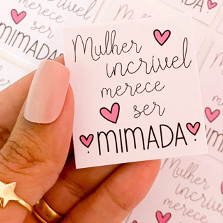 100 Mini cartão Frases motivacionais mimo para cliente em Oferta na Shopee