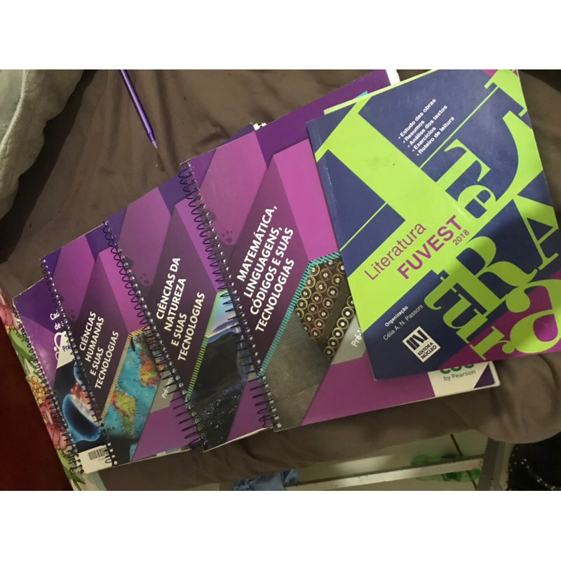 apostilas/livros para estudar para o enem