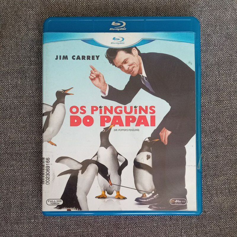 Blu-ray Os Pinguins do Papai - Jim Carrey