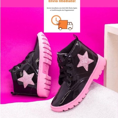 Bota infantil best sale na promoção