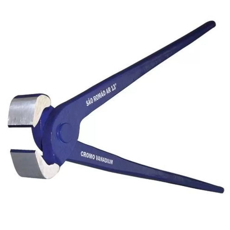 Torques Armador 13" Cr-v Profissional São Romão (Turquesa) Corta Arame e Prego