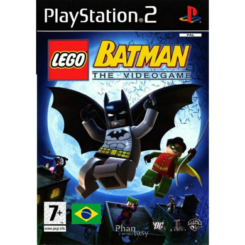 Lego Batman The Videogame legendado em português para PlayStation 2 PS2 desbloqueado