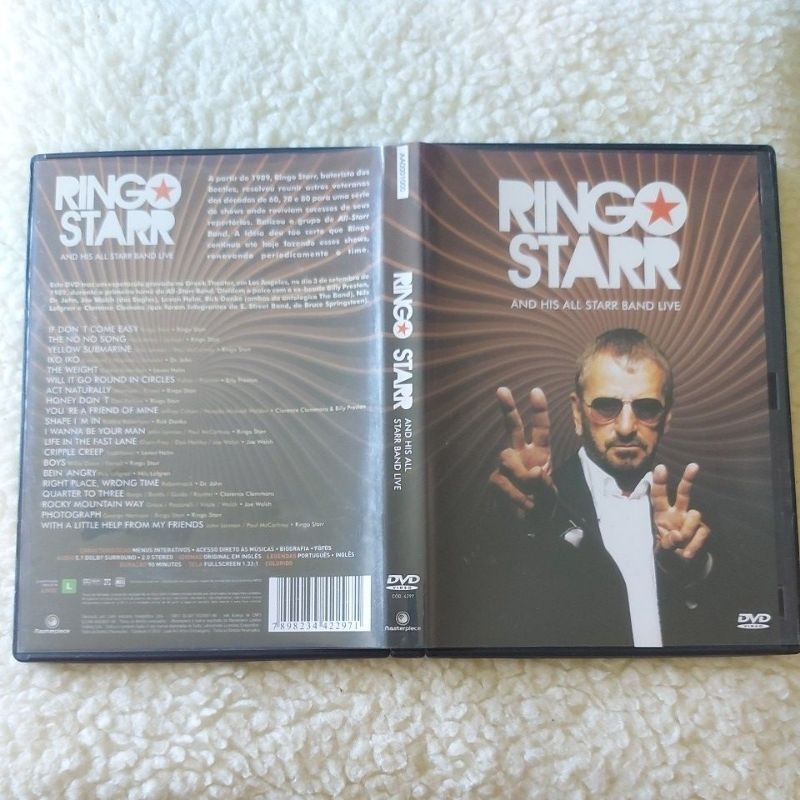 DVD Ringo Starr and his all Starr Band Live