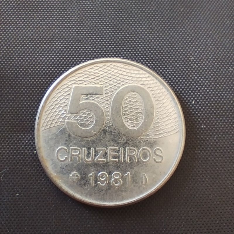 Moeda 50 Cruzeiros 1981