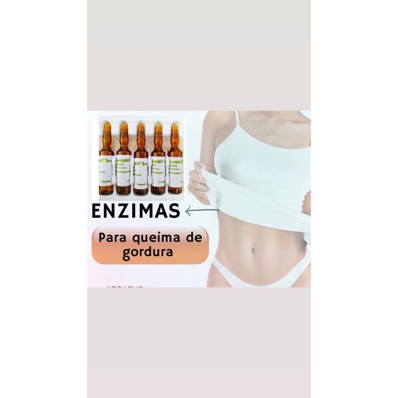 Enzima pra gordura localizada 25ml Envio Rádio - Escorrega o Preço