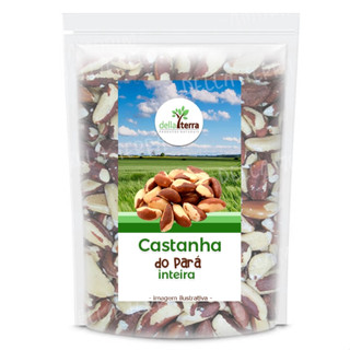 Castanha Do Pará/Brasil Inteira 1 Kg Safra Nova