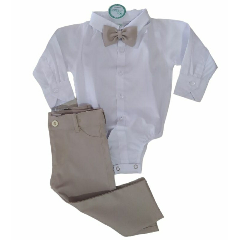 Conjunto social bebe menino em Oferta na Shopee