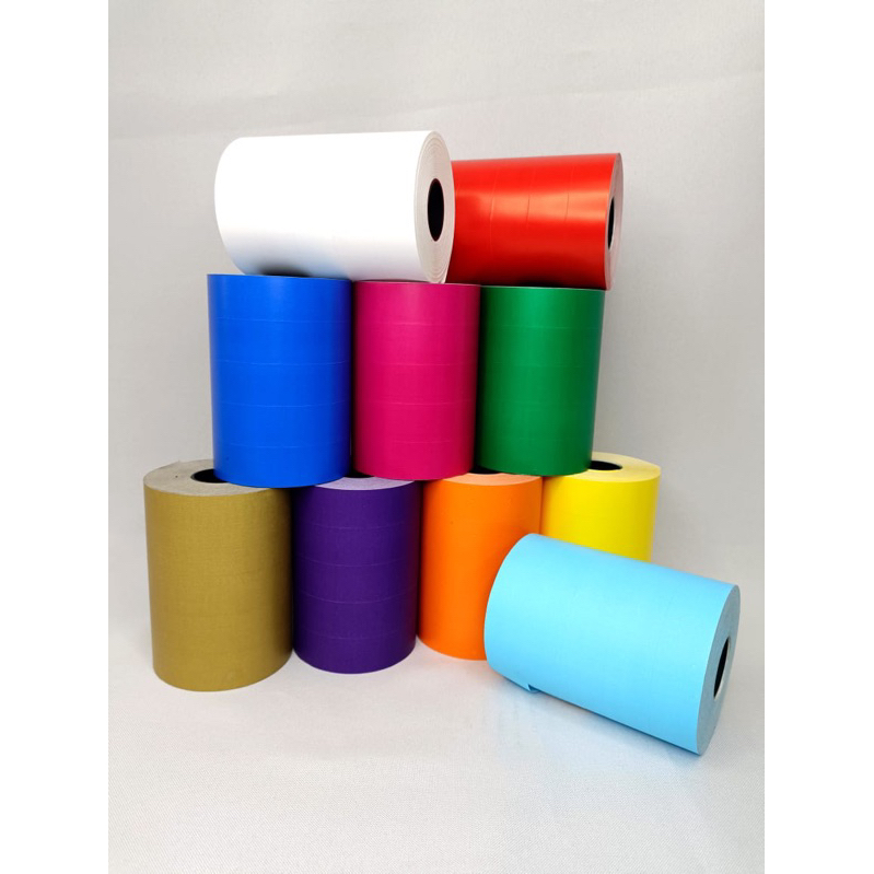 PULSEIRAS BOPP TÉRMICA  PARA EVENTOS - 500UND / ROLO 26 METROS (5 COLUNAS) CARTÃO PARA ZEBRA, ZETEX, ARGOX,ELGIN E ETC em Oferta na Shopee