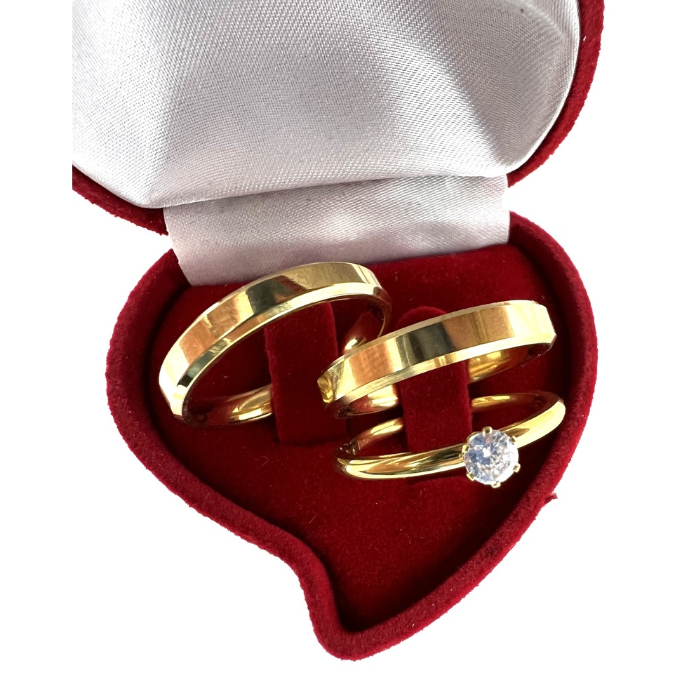 Par de Aliança Chanfrada Anatômica Dourada Clássica Fina 4mm de Casamento/Noivado/Compromisso/Namoro Acompanha Caixinha dePar de Aliança Chanfrada Anatômica Dourada Clássica Fina 4mm de Casamento/Noivado/Compromisso/Namoro Acompanha Caixinha de