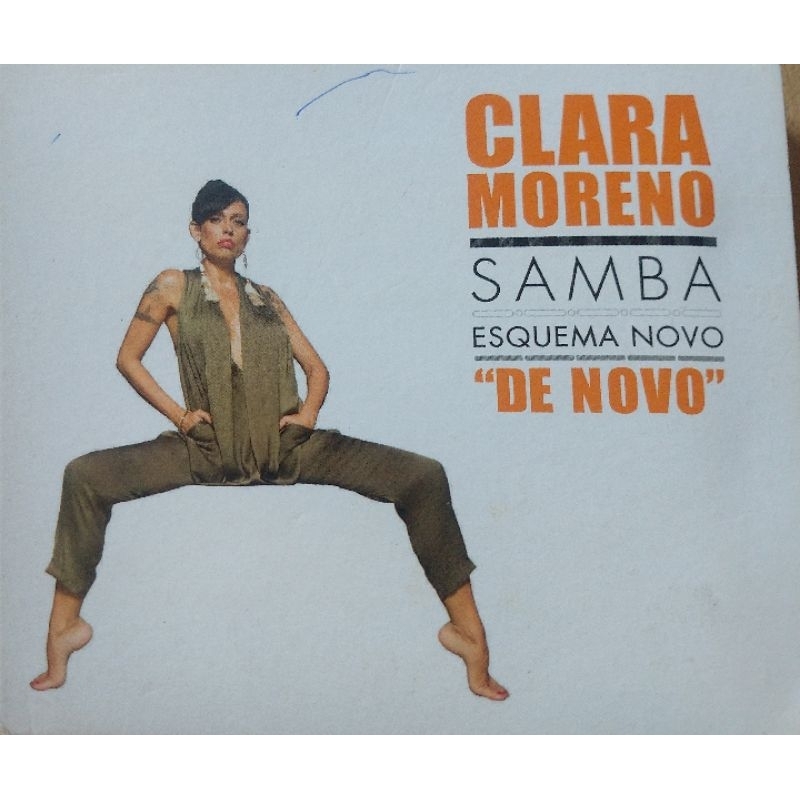 CD Clara Moreno - samba esquema novo de novo.