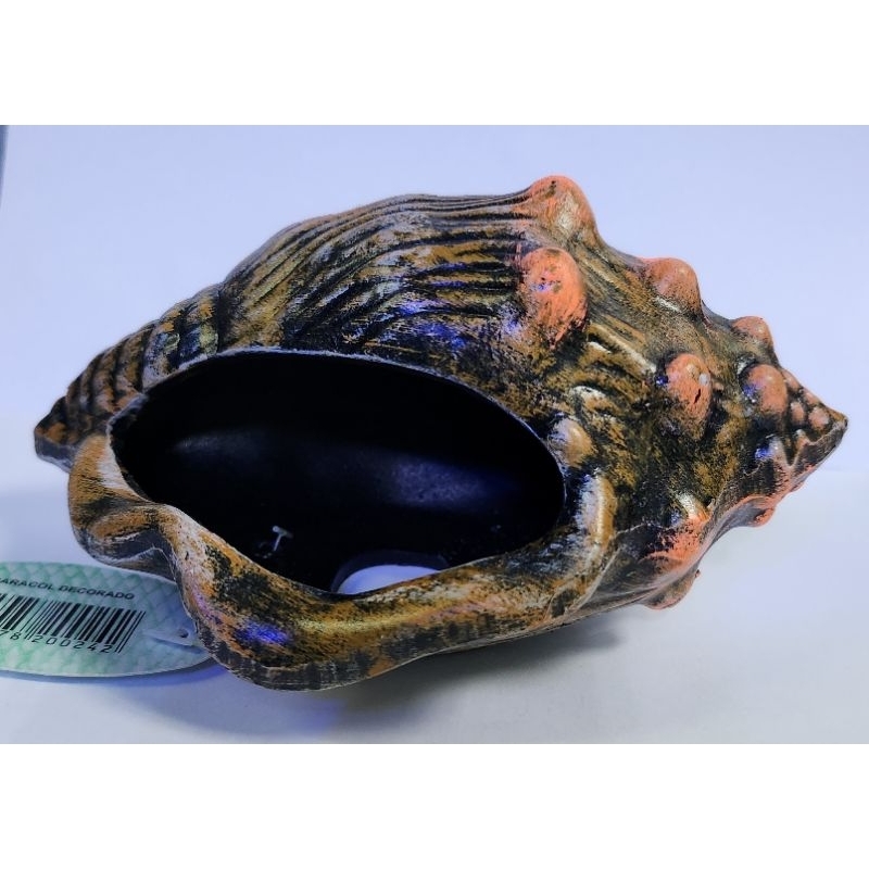 Enfeite Caracol Decorado Para Aquários Ceramica em Oferta na Shopee