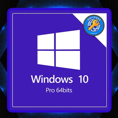 Windows 10 Pro - Licença/chave de Ativação