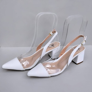 Scarpin/Scarpan Feminino l Vinil Salto Baixo