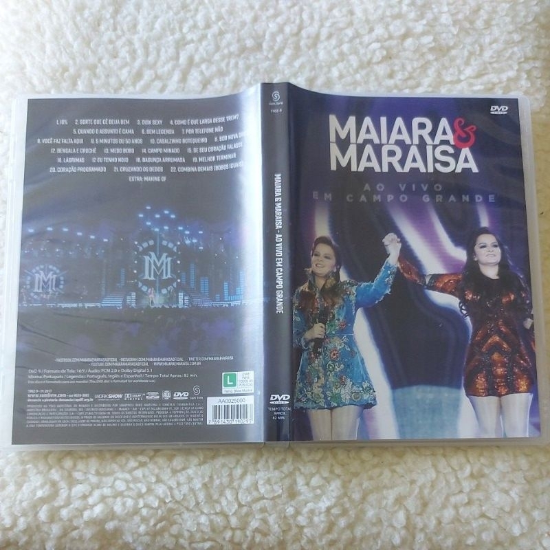 DVD Maiara & Maraisa Ao Vivo em Campo Grande