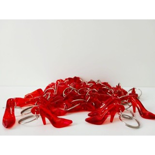 chaveiro sapatinho vermelho / 50 unidades