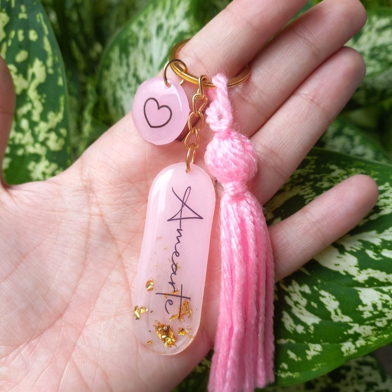 Chaveiro de Resina Personalizado Lembrancinhas Professores 15 Anos Festas Aniversários Casamento Logo