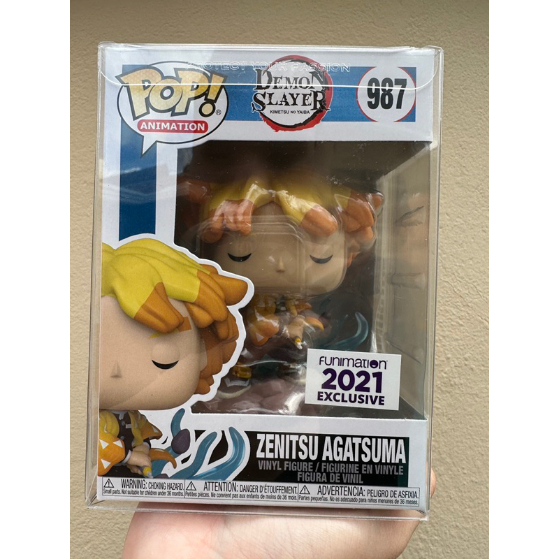 Funko Pop Demon Slayer Zenitsu Agatsuma 987 Funimation 2021 Exclusive