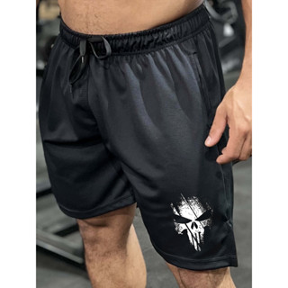Bermuda Shorts Dryfit Justiceiro com bolsos