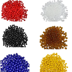 Porcelana 8mm 70 bolas - Diversas cores.