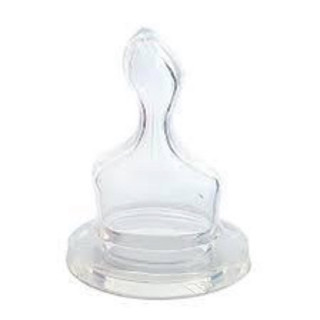Bico de Mamadeira Silicone Redondo E Ortodôntico Pepeta (unidade)