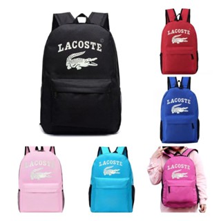 Mochila lacoste Mochila escolar lacoste Mochila universitária Mochila para escola Mochila para trabalho Bolsa escolar Bag